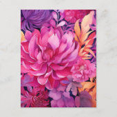 ビバマゼンタフローラ結婚ズゲスト詳細 エンクロージャーカード (裏面)