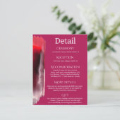 ビバマゼンタ結婚詳細 エンクロージャーカード (スタンド正面)