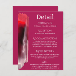 ビバマゼンタ結婚詳細 エンクロージャーカード