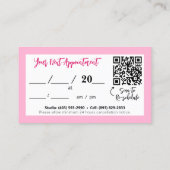 ビバマゼンモダンタカスタムンアポイントメント 名刺 (裏面)