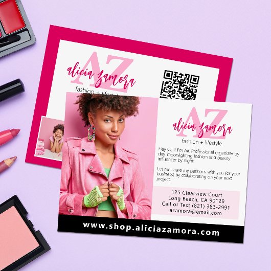 ビバマゼンモダンタファッションカスタムフォトマーケティング ポストカード