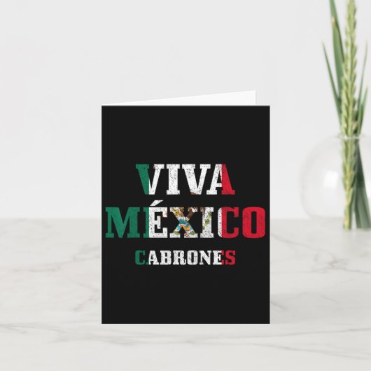 ビバメキシコカブロネおもしろいスシンコデマヨメキシコF カード (正面)