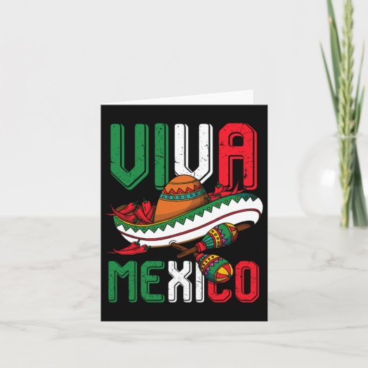 ビバメキシコシンコデマヨ カード (正面)
