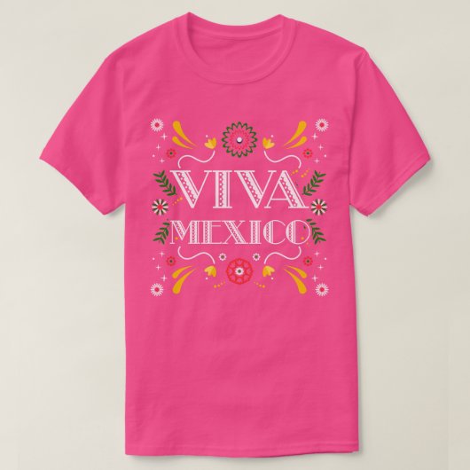 ビバメキシコメキシコ Tシャツ (デザイン正面)