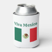 ビバメキシコ国旗 缶クーラー (缶正面)