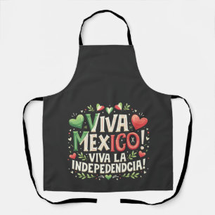 ビバメキシコ独立記念日 エプロン