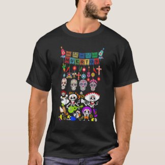 ビバメキシコ独立15 9月Skul Tシャツ