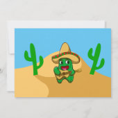 ビバメキシコ誕生日招待状 招待状 (裏面)