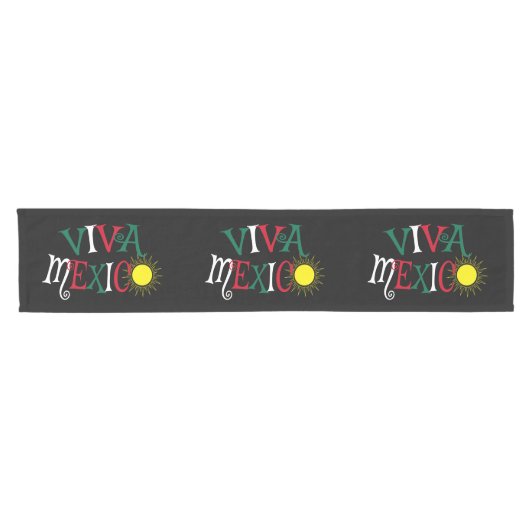 ビバメキシコ ショートテーブルランナー (横)