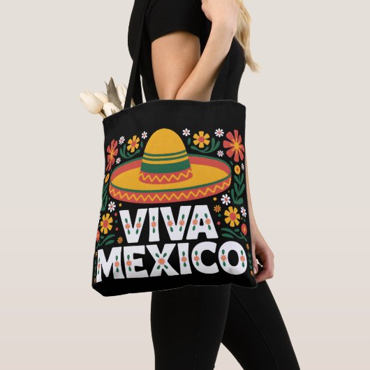 ビバメキシコ トートバッグ (クローズアップ)