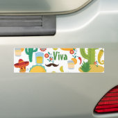 ビバメキシコ バンパーステッカー (車上)