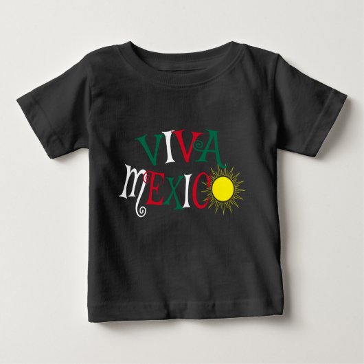 ビバメキシコ ベビーTシャツ (正面)