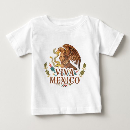 ビバメキシコ ベビーTシャツ (正面)