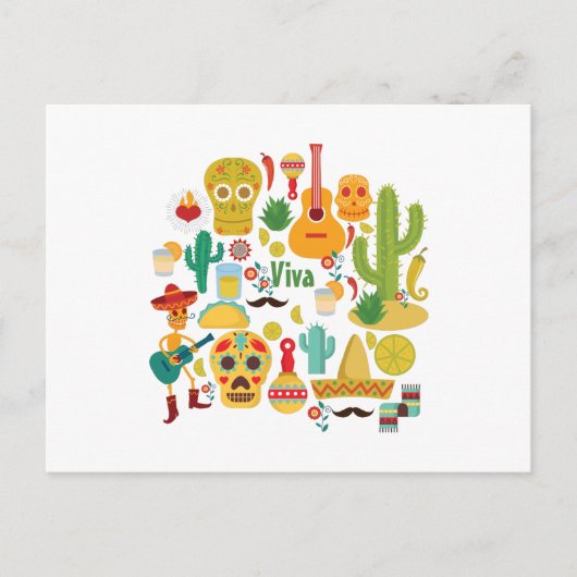 ビバメキシコ ポストカード (正面)