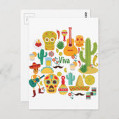 ビバメキシコ ポストカード (正面/裏面)