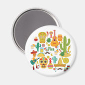 ビバメキシコ マグネット (正面/裏面)