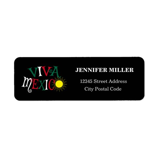 ビバメキシコ ラベル (正面)