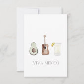 ビバメキシコ 招待状 (正面)