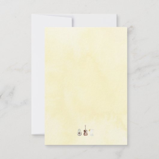 ビバメキシコ 招待状 (裏面)