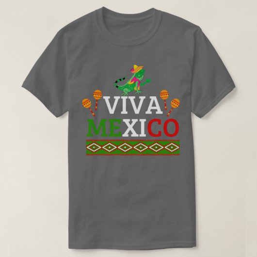 ビバメキシコ Tシャツ (デザイン正面)