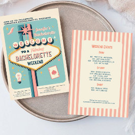 ビバラスベガスバチェロレッテウィークエンド 招待状