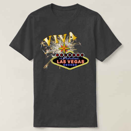 ビバラスベガス Tシャツ (デザイン正面)