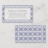 ビバラノヴィアブルータラベラブライダルシャワー エンクロージャーカード (正面/裏面)