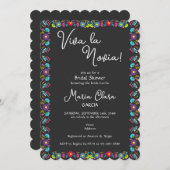ビバラノヴィアメキシコデスペディダブライダルシャワー 招待状 (正面/裏面)
