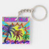 ビバリーヒルズエターナルキーチェーン キーホルダー (裏面)