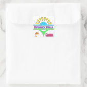 「ビバリーヒルズカラフル1」ステッカー スクエアシール (バッグ)