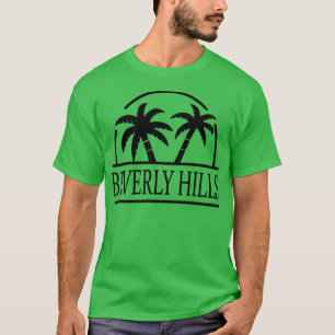 ビバリーヒルズカリフォルニアパームツリーズ Tシャツ