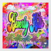 ビバリーヒルズビスタウ表現ィンドウィンブリック ウィンドウサイン (シート)