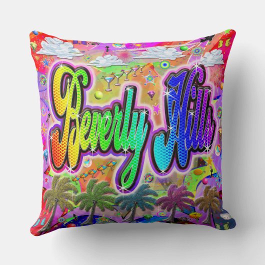 ビバリーヒルズビスタピ表現ロロー クッション (裏面)