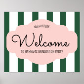 ビバリーヒルズピンク&グリーン卒業へようこそ ポスター (正面)