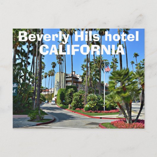 ビバリーヒルズホテル,ラスアンジェルスカリフォルニア ポストカード (正面)