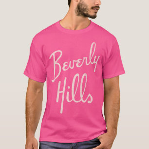 ビバリーヒルズヴィンテージピンク Tシャツ