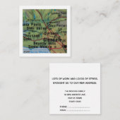 ビバリーヒルズ引っ越しましたニューアドレスカード エンクロージャーカード (正面/裏面)