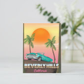 ビバリーヒルズ カリフォルニア ポストカード (スタンド正面)