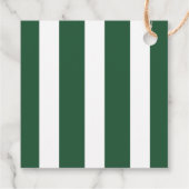 ビバリーヒルズ ピンク＆グリーンのベビーシャワープレゼントタグ フェイバータグ (裏面)