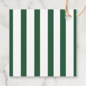 ビバリーヒルズ ピンク & グリーン ブライダルシャワー フェイバータグ (裏面)