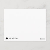 ビバリーヒルズ ポストカード (裏面)