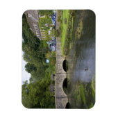 ビバリー村のマス川 マグネット (縦)