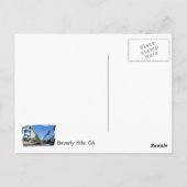 ビバリー・ヒルズの美しい郵便はがき! ポストカード (裏面)