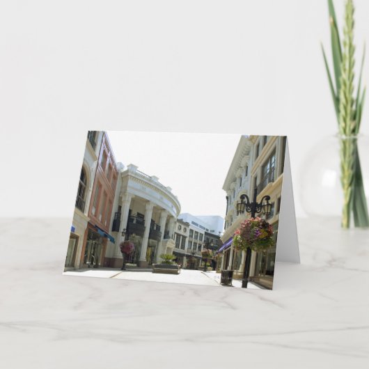 ビバリー・ヒルズ、カリフォルニア カード (正面)