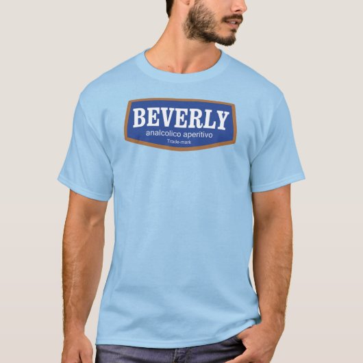 ビバリー ロゴのみ メンズ Tシャツ (正面)