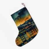 ビバルディクリスマス スモールクリスマスストッキング (裏面 (吊り時))