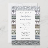 ビバ·アフリカ結婚ズ 招待状 (正面)