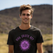 ビバ・クリスト・レイ IHS 聖心カトリックTシャツ Tシャツ