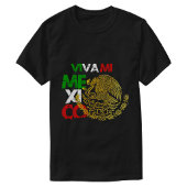 ビバ・ミ・メキシコの旗 Tシャツ