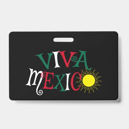 ビバ メキシコ バッジ (正面)